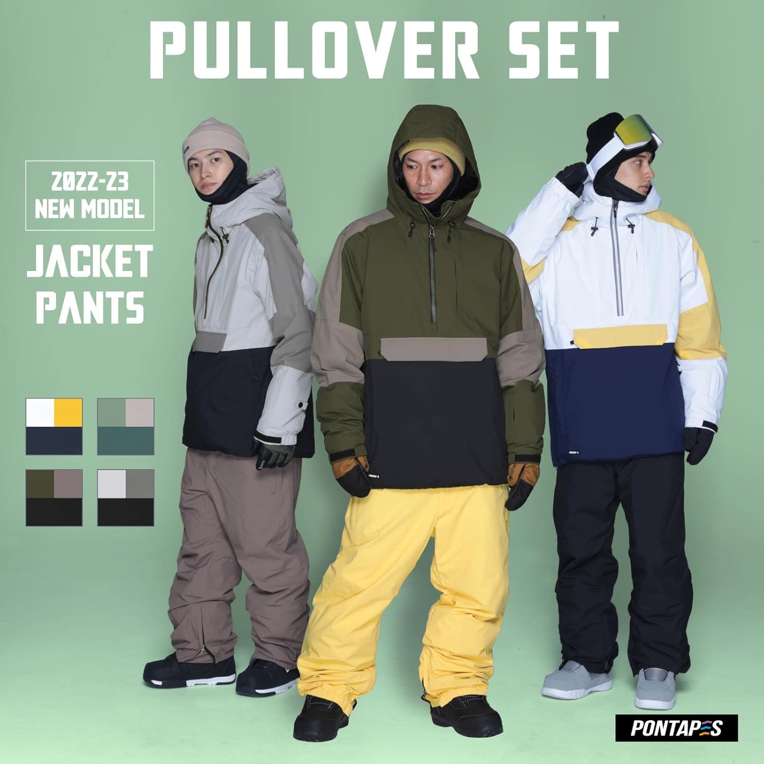 #R5✨PONTAPES✨スキー スノボ ウェア 上下 レディースXL PONTAPES(ポンタぺス) スノボウェア スキーウェア メンズ レディース